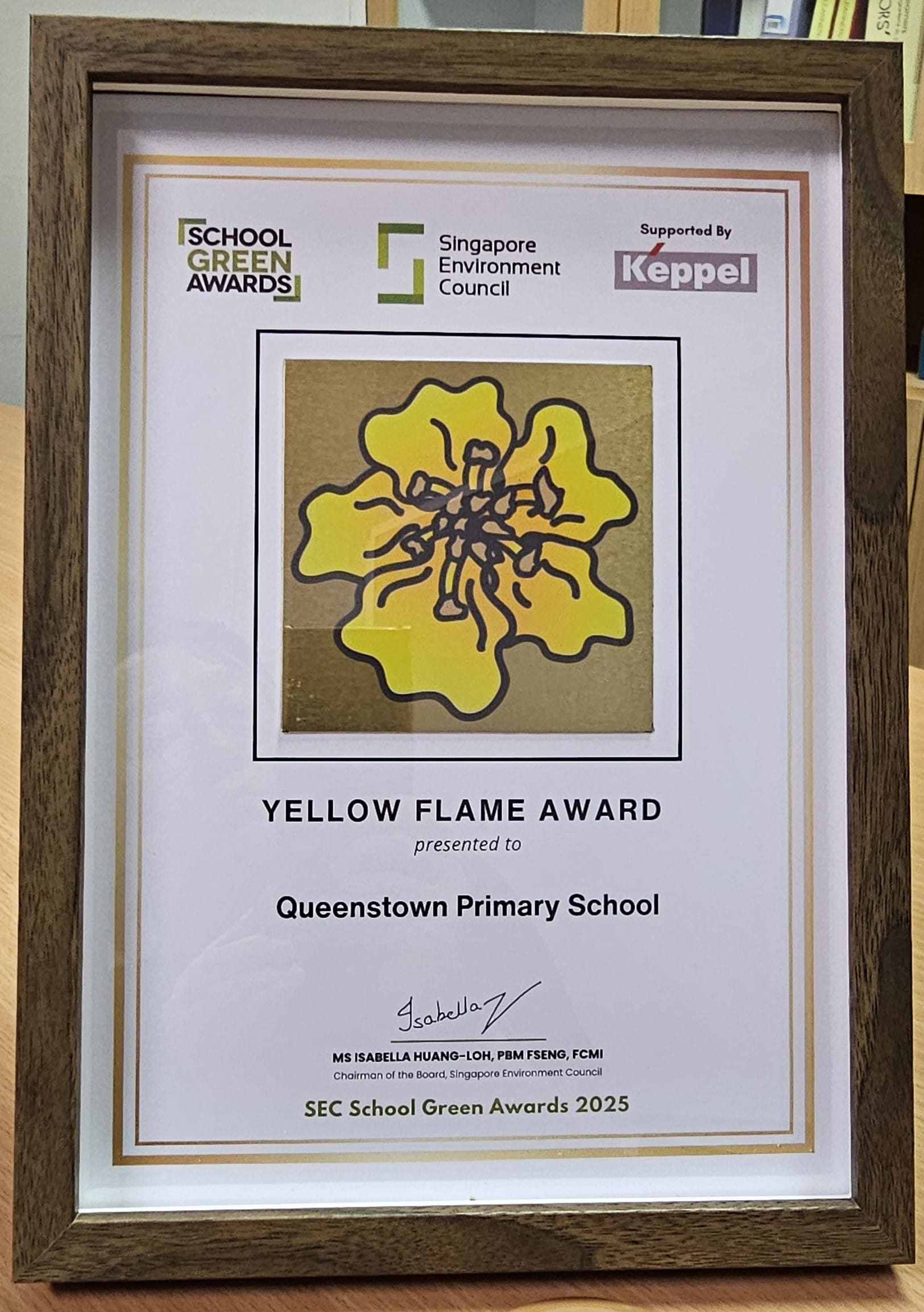 2025 Yellow Flame Award